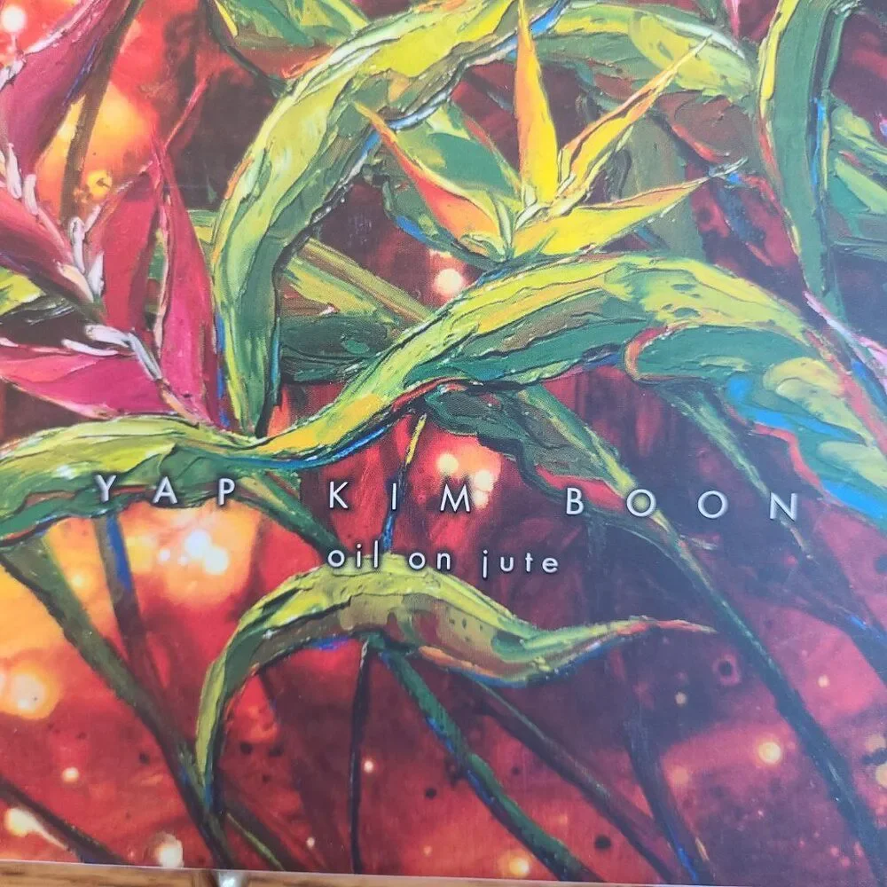A Celebration of Life Through Nature By Yap Kim Boon Art Coffee Table Book Asia